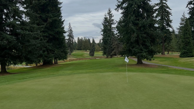 Golf course fairway
